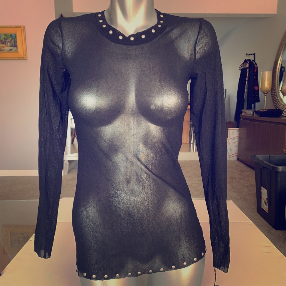 Only Hearts Studded Long Sleeve Tee. NWT